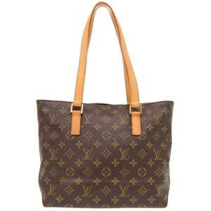 LOUIS VUITTON Authentic Brown Monogram Piano Tote Bag